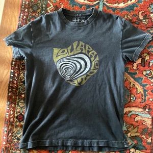 1992 lollapalooza graphic band tee